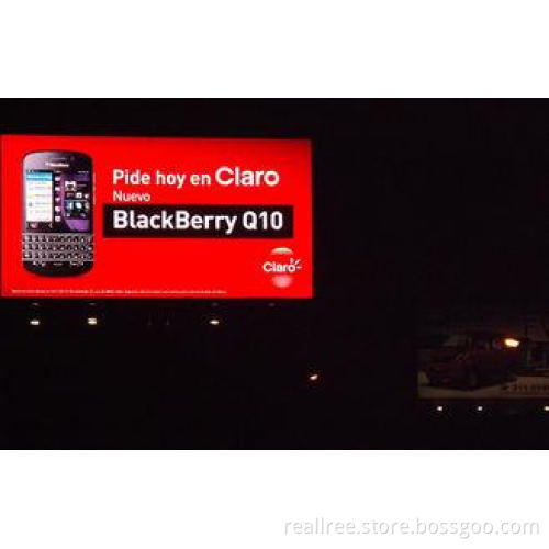 P20 Outdoor Advertising LED Display , Large LED Billboards